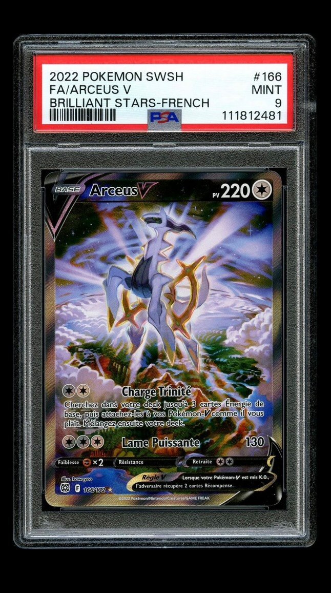 Arceus V (166/172) - PSA 9