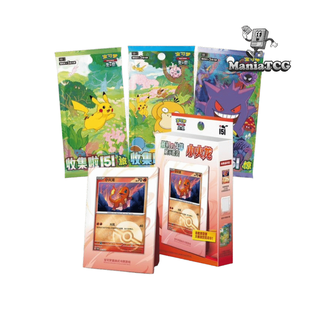 Coffret Starter Salamèche Display Set - Pokémon Chinois Simplifié