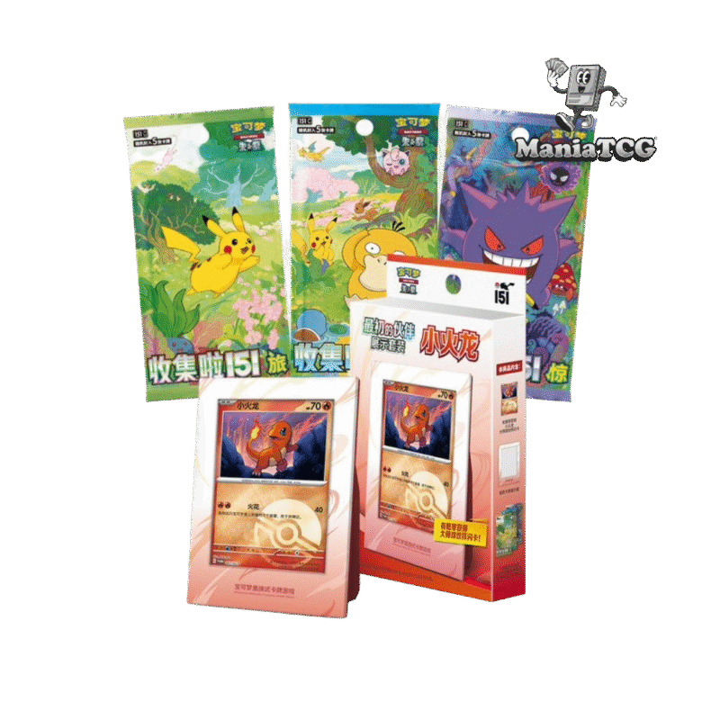Coffret Starter Salamèche Display Set - Pokémon Chinois Simplifié