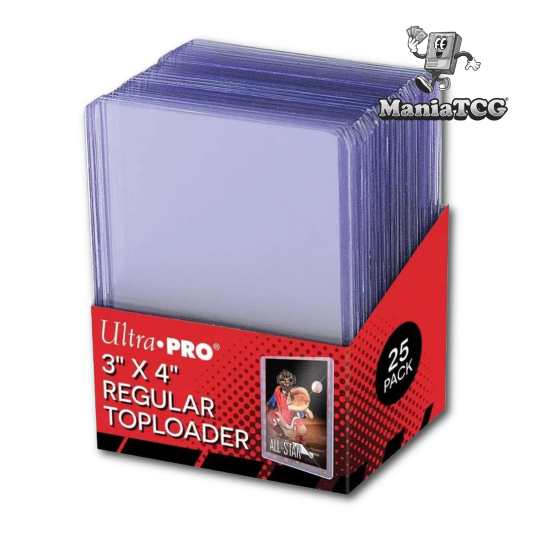 Ultra Pro - Paquet de 25 Toploaders (Clear Regular)
