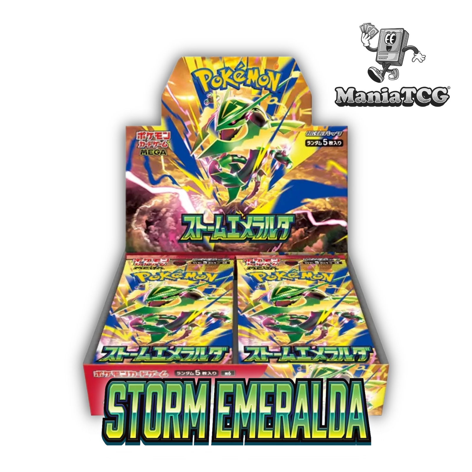 Display Pokémon Storm Emeralda m6 - Japonais