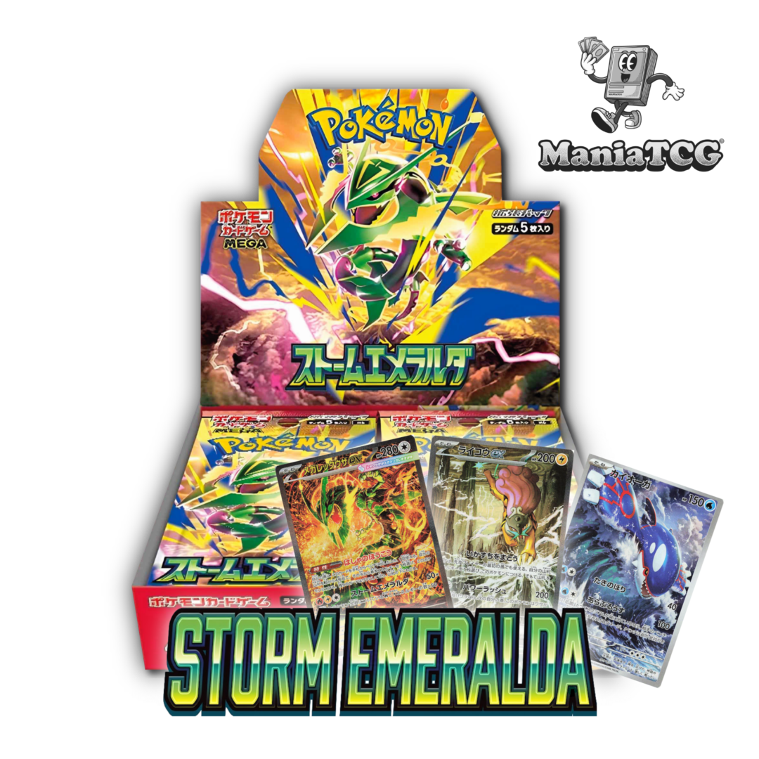 Display Pokémon Storm Emeralda m6 - Japonais