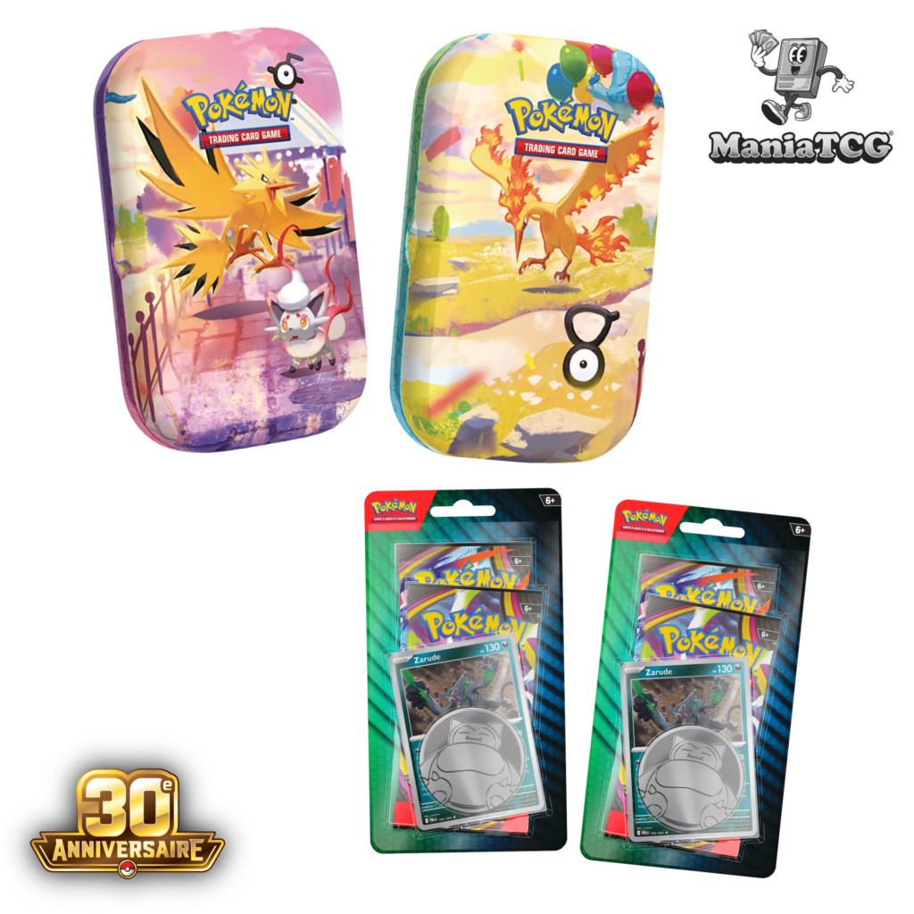 Bundle Pokémon 30e Anniversaire - 2 Minitins