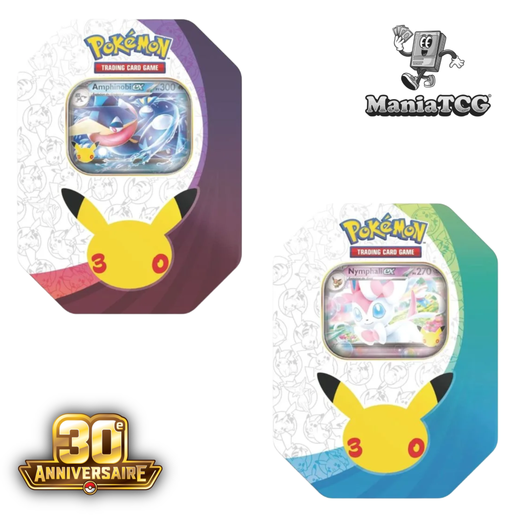 Boîte Pokébox Pokémon 30e Anniversaire - 30 Ans Français