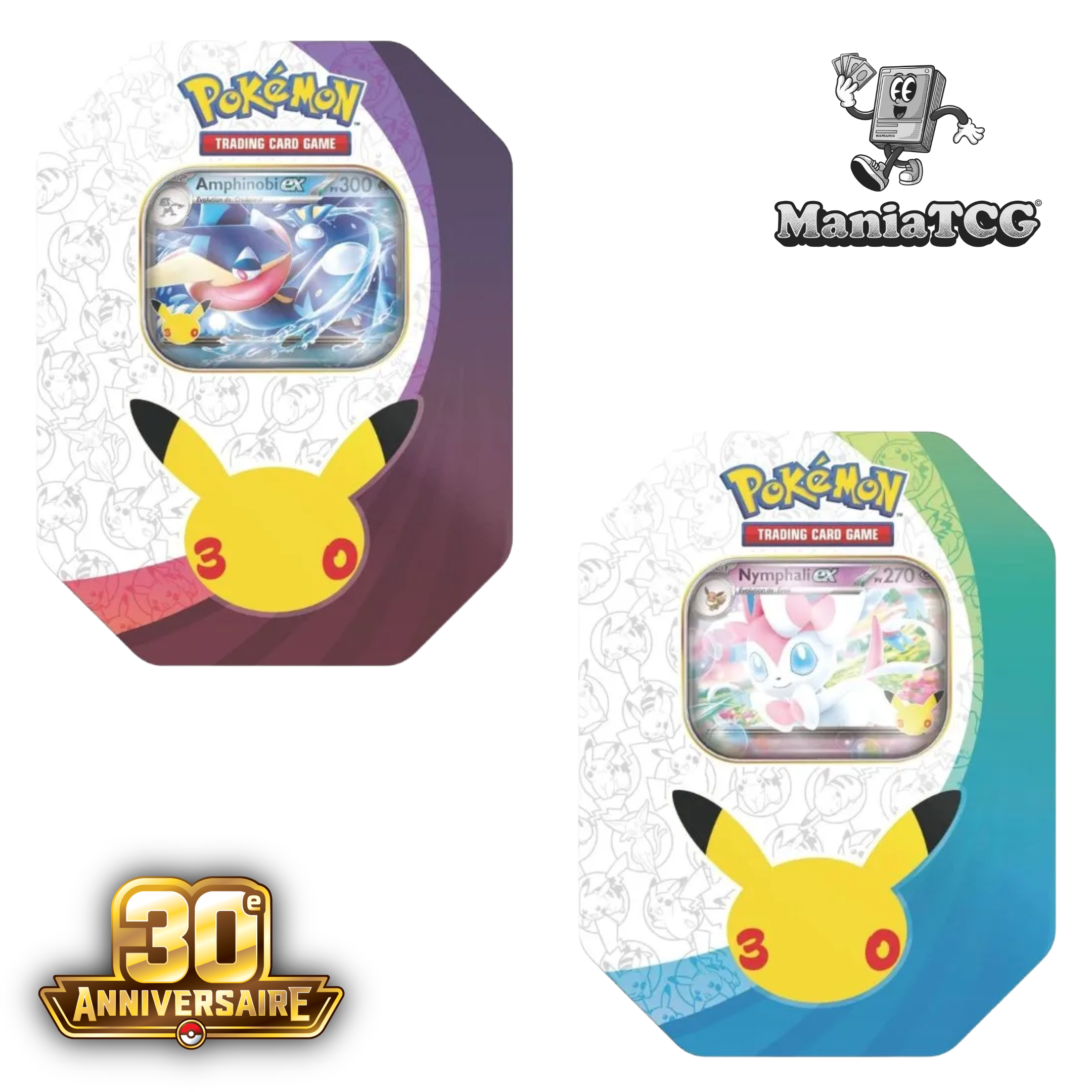 Boîte Pokébox Pokémon 30e Anniversaire - 30 Ans Français