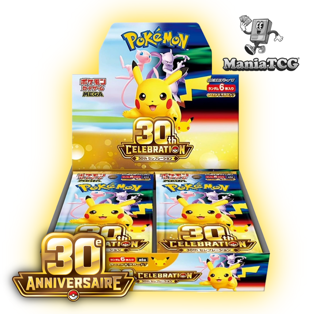 Display Pokémon 30th Celebration m6a – Japonais