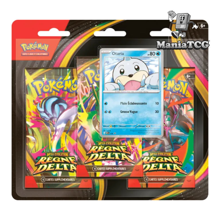 Tripack Pokémon Règne Delta ME6 – Français