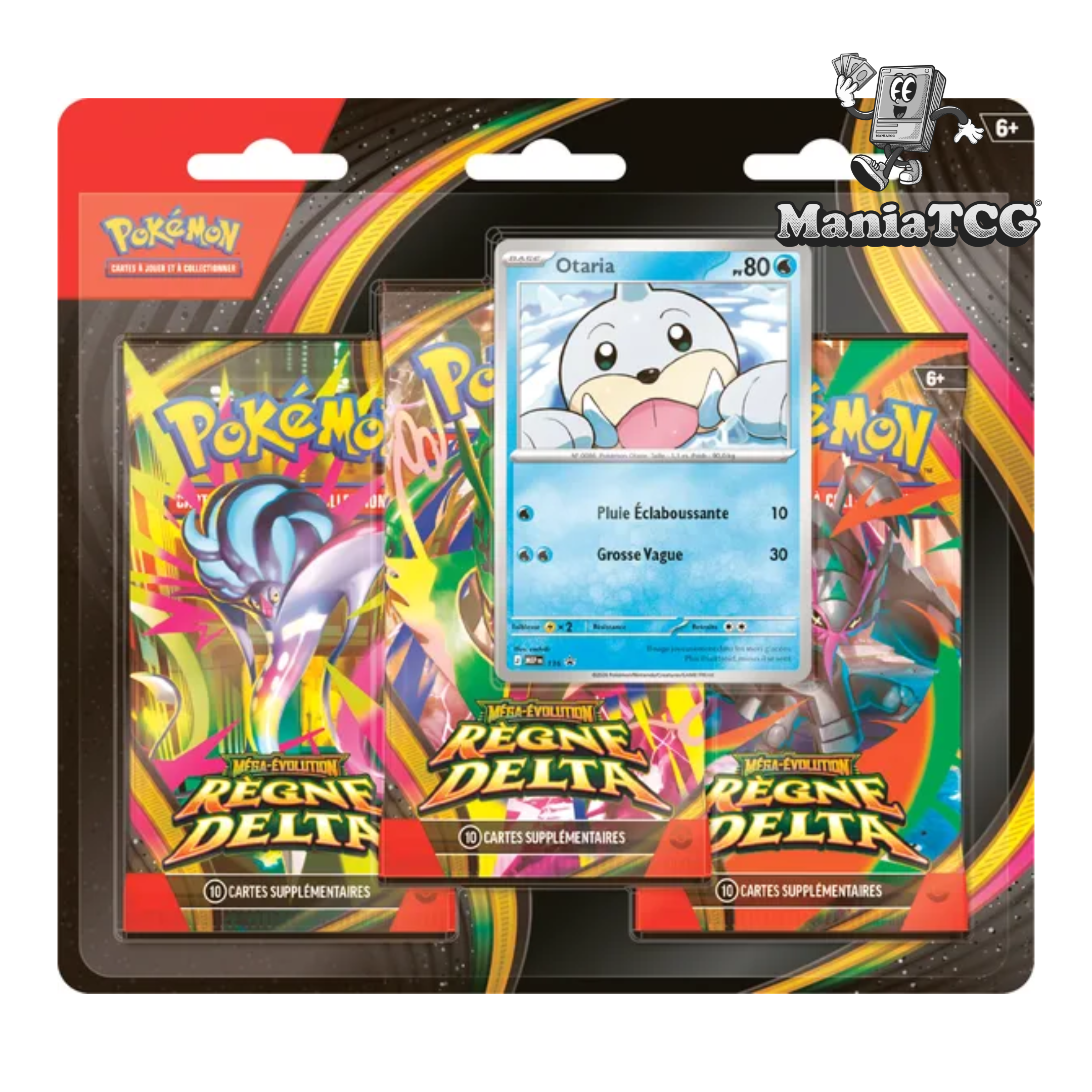 Tripack Pokémon Règne Delta ME6 – Français
