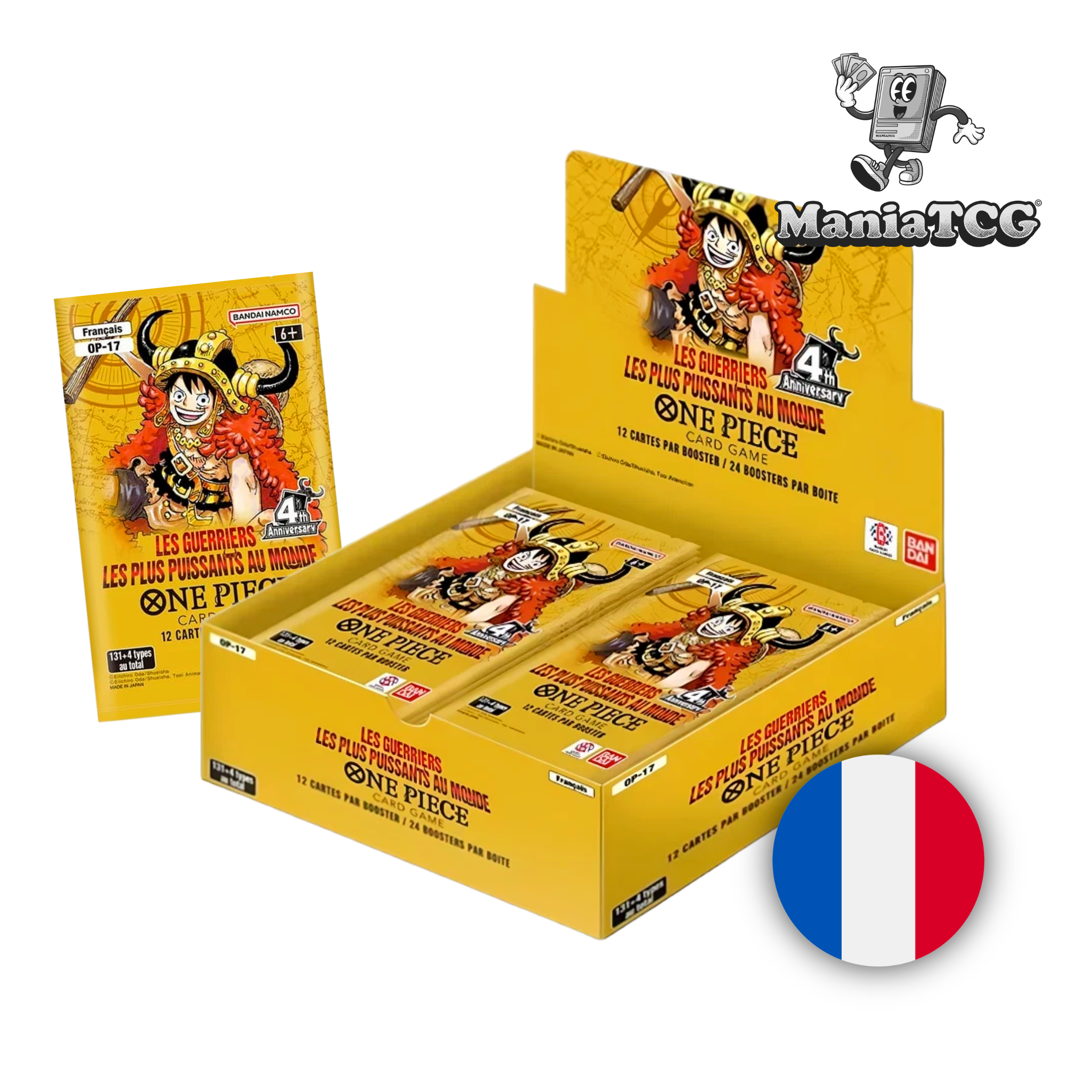One Piece - Display Guerriers Les Plus Puissants Au Monde OP17 - Boite de 24 boosters en français